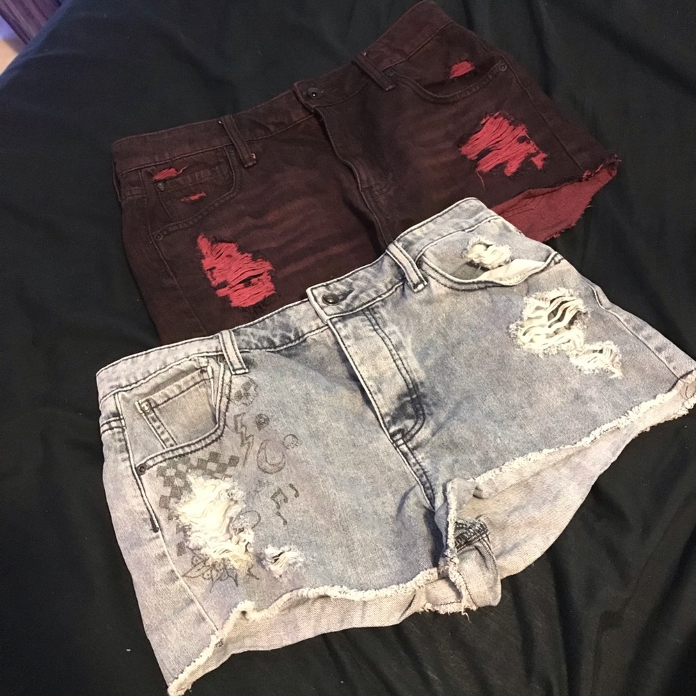 Blackheart shorts set